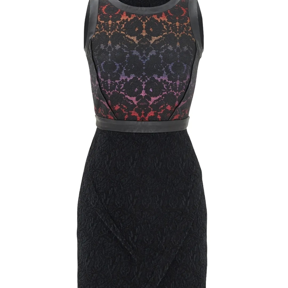 Marchesa Voyage Taste The Rainbow Dress